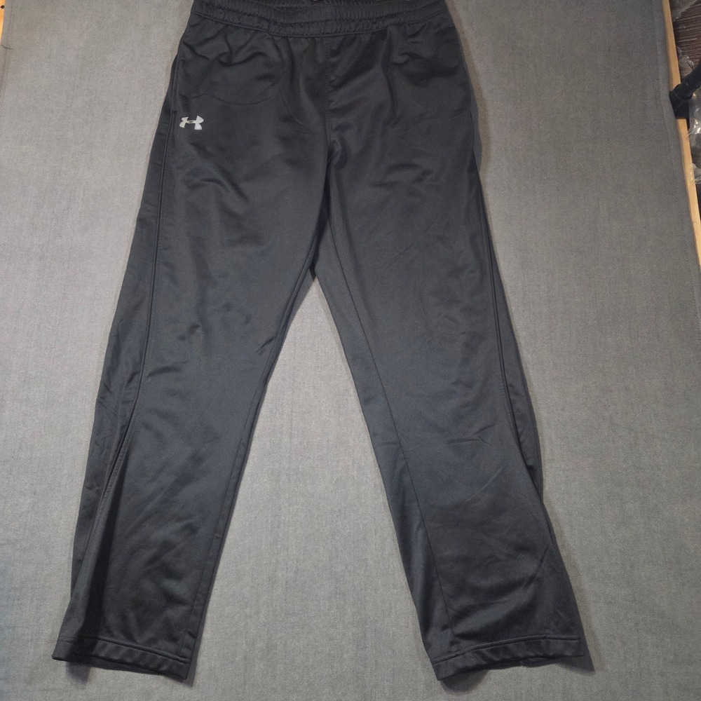 Under Armour ColdGear Pants Mens XL Black Loose Fit Athletic Track Joggers